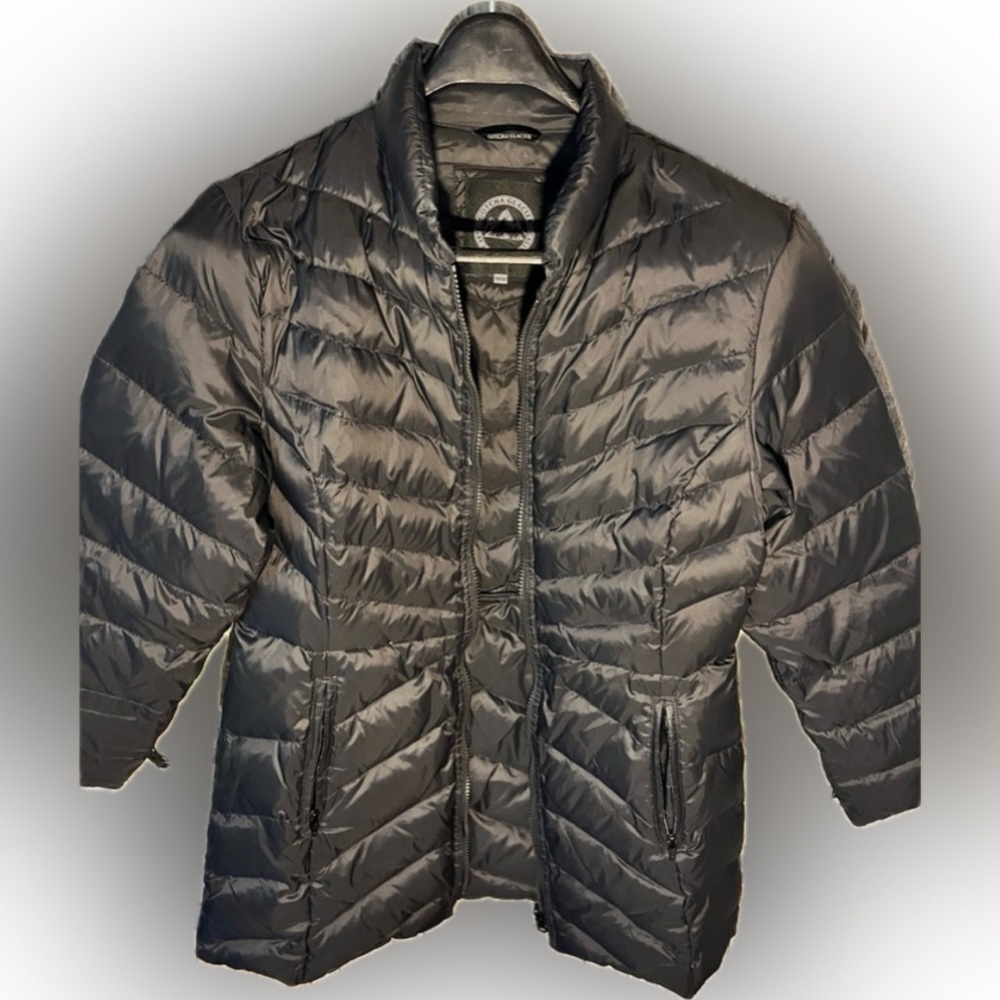 Black Puffer Jacket - Picture 3 of 5